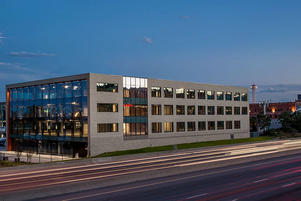 The LAB boutique office in Denver by Opus Design Build